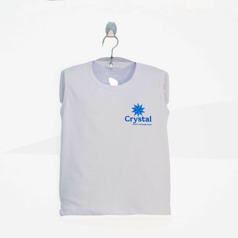 Camiseta regata de malha tam. 10 - Cry