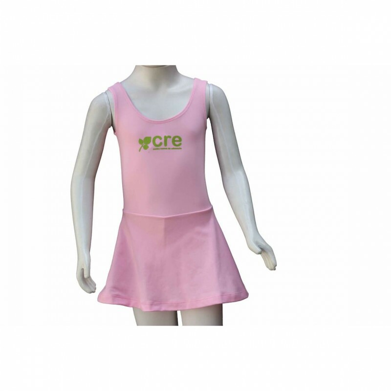 Collant c/saia rosa para ballet tam. 6 - CRE