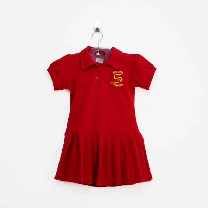 Vestido Piquet School tam. 10