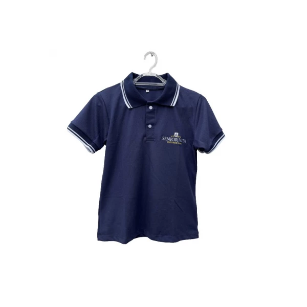 [74478] Camiseta polo piquet Azul enfermeiro m. c. tam. GG
