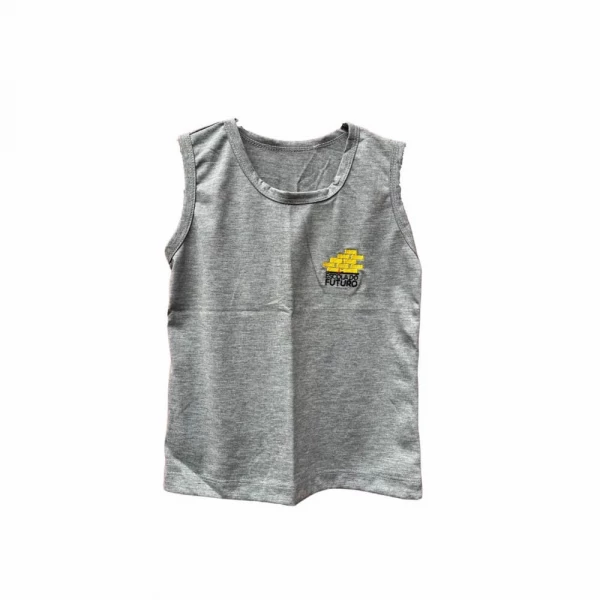 [2582] Camiseta regata de malha - Tam. 6 - EDF