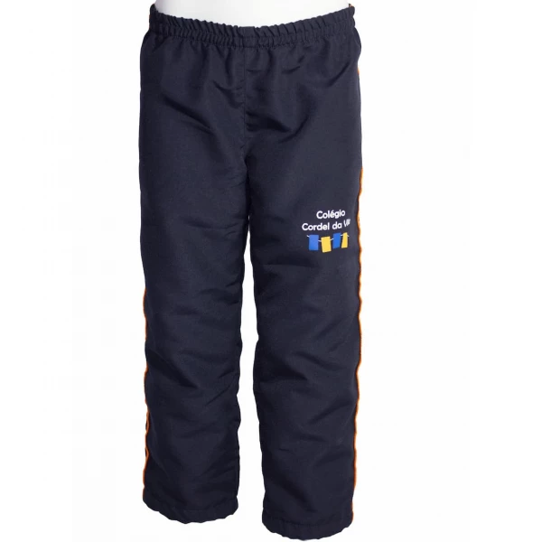 [6809] Calça de microfibra forrado com malha tam. 12 - Co