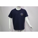 [6827] Camiseta azul de malha mc tam.  14 - Co